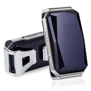 G12 Smart GPS pet tracker by eprolo showcasing the device from different angles, emphasizing its compact form.