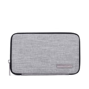 Eprolo Travel Storage Bag Kit designed for organizing electronic accessories like cables and power banks, featuring a sleek gray exterior.