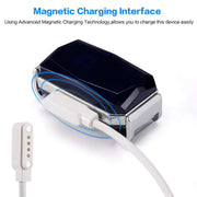 G12 Smart GPS pet tracker by eprolo with magnetic charging interface for easy connectivity.