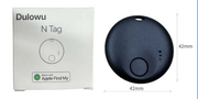 Dulowu N Tag product image with packaging, showcasing compatibility with Find My network for tracking items like Mini GF07 GSM/GPRS/GPS GPS Pet Kids Cars Tracking Device Locator by eprolo.