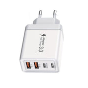 40W Multi-Port USB Fast Charger with Smart Safety by eprolo, displaying a white adapter with dual ports for fast charging, designed as a reliable multi-port charger.