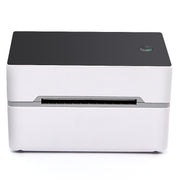Bluetooth Thermal Label Printer in action, printing 40-80mm stickers efficiently for home and business use.