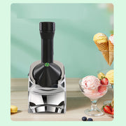 Sleek design of the electric ice cream maker, showcasing its user-friendly features for making delightful ice cream at home.