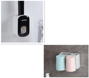 Wall Mounted Automatic Toothpaste Holder
