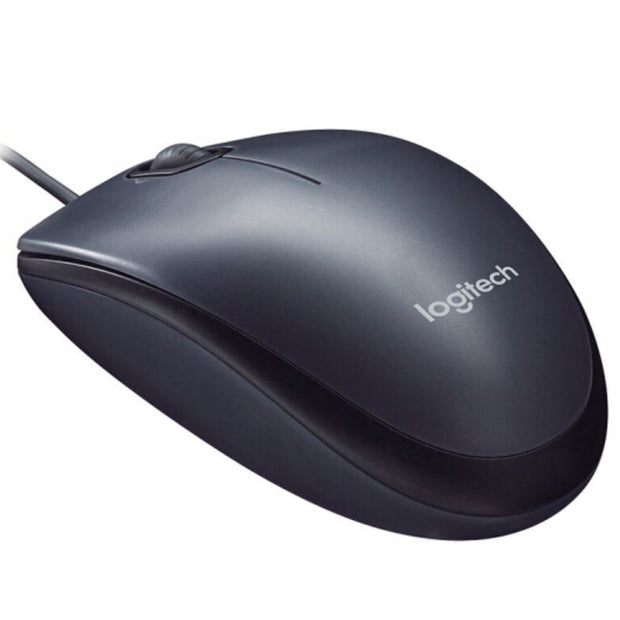 Logitech M91P Enterprise USB Office Mouse, a sleek ergonomic black wired mouse ideal for gaming and office use, by vendor eprolo.