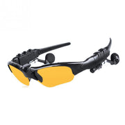 Smart glasses with Bluetooth by eprolo in yellow lenses, perfect for listening to music on the go.