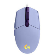 Logitech G102 second-generation wired gaming mouse in purple color, featuring a sleek design and responsive buttons, ideal for gaming enthusiasts. Available from eprolo.