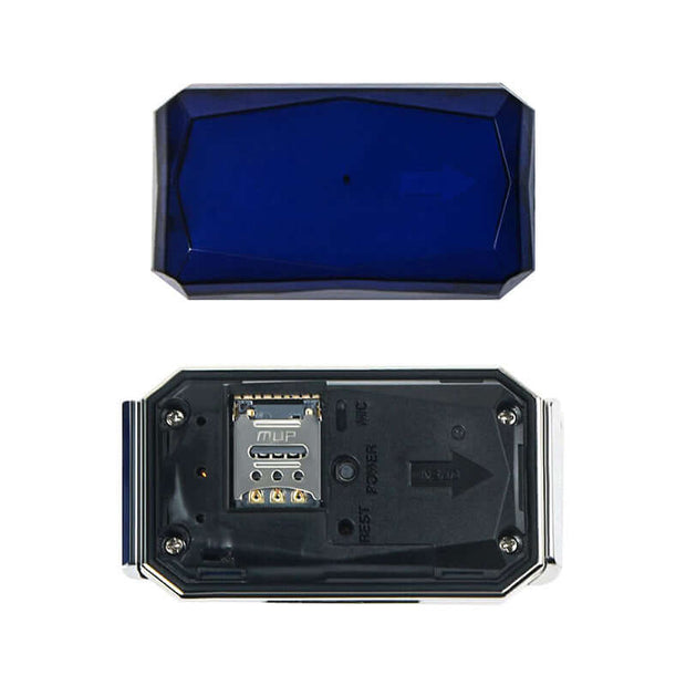 החלק התחתון של G12 Smart GPS pet tracker, מתקן חכם ועמיד במים מבית eprolo.