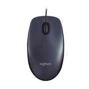 Logitech M91P Enterprise USB Office Mouse by eprolo, ergonomic grip offering comfort for prolonged use.