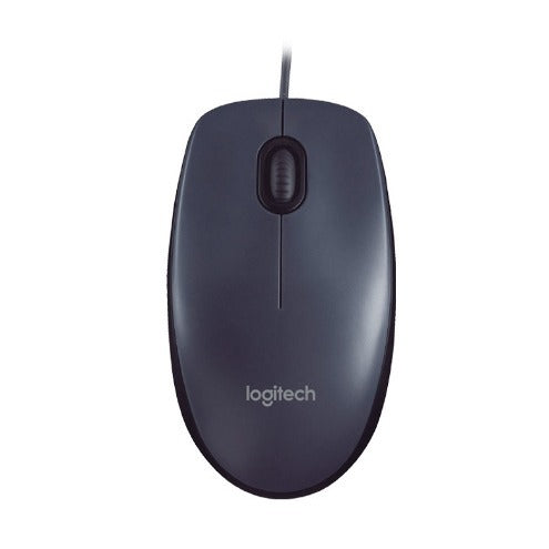 Logitech M91P Enterprise USB Office Mouse by eprolo, ergonomic grip offering comfort for prolonged use.