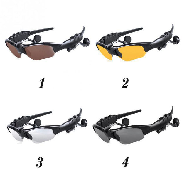 Stylish smart glasses with Bluetooth from eprolo, featuring a sleek design and various lens options for audio enjoyment.
