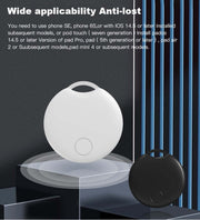 White and black anti-lost tracking device by eprolo, showcasing wide applicability for smartphones and tablets, part of the Mini GF07 GSM/GPRS/GPS GPS Pet Kids Cars Tracking Device Locator.